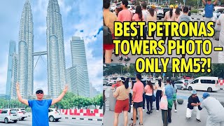I Found the SECRET Spot for the Best Petronas Towers Photo – Only RM5?! 🤯📸