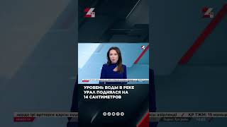 ‼УРОВЕНЬ ВОДЫ В РЕКЕ УРАЛ ПОДНЯЛСЯ НА 14 САНТИМЕТРОВ #24kz #актуальныеновости