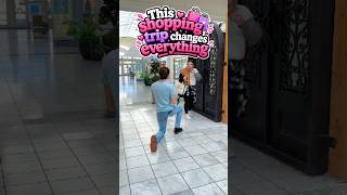 This Surprise Mall Proposal Was Too Cute 💖💍 #shorts #feelgood