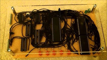 Homebrew Z80 Part Four - The Base Board is nearly complete!