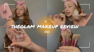 Trying A Full Face Of Makeup From Shein | SHEGLAM makeup review