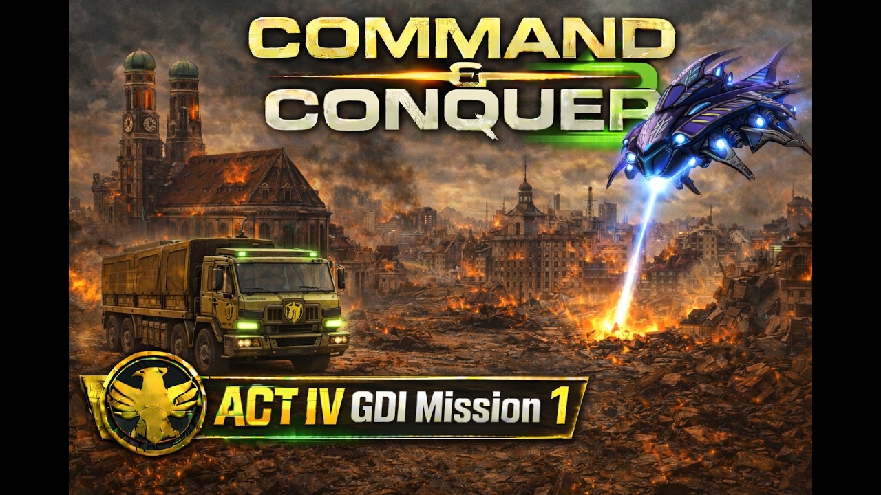 Command & Conquer 3 | ACT IV | GDI Campaign | Mission 1