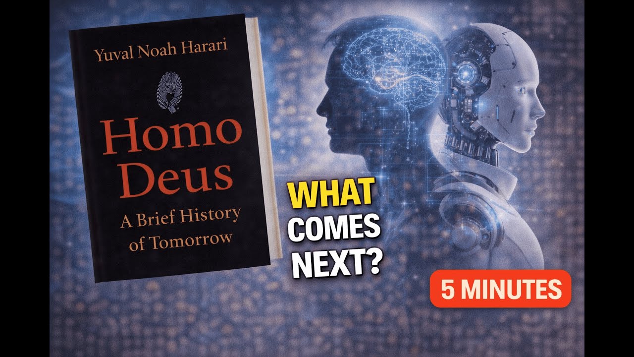 Homo Deus by Yuval Noah Harari | 5 Minute Summary