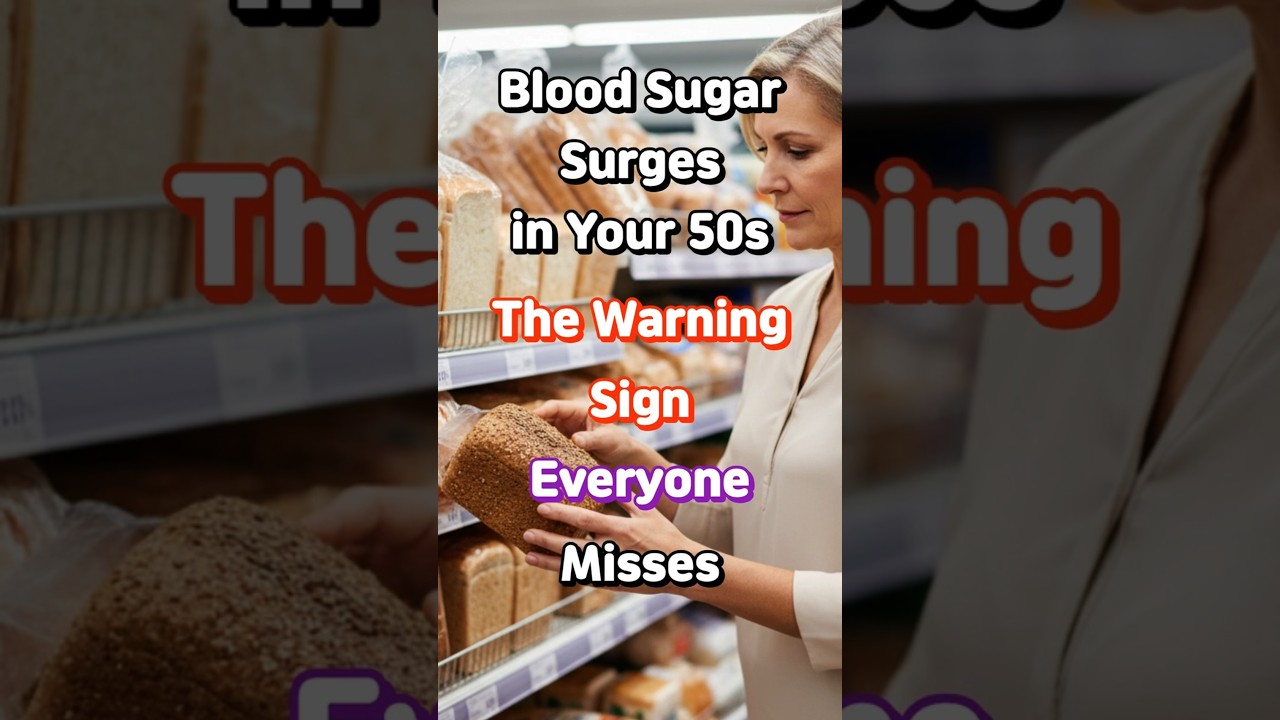 Blood Sugar Surges in Your 50sThe Warning Sign Everyone Misses 