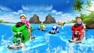 Real Water Surfer Bike Racing Game #Motor Cycle Games To Play #Bike Racing Games #Games For Kids screenshot 3