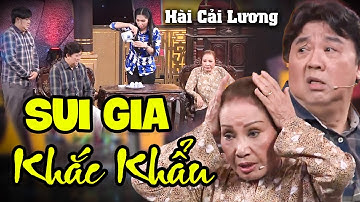 SUI GIA KHẮC KHẨU - Hồng Nga, Bảo Quốc "Đại Chiến Kén Rể" Trên Sân Khấu Cải Lương | Hài Cải Lương