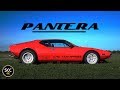 4K - DE TOMASO PANTERA / DETOMASO - Test drive in top gear - DeTomaso Ford V8 Engine sound | SCC TV