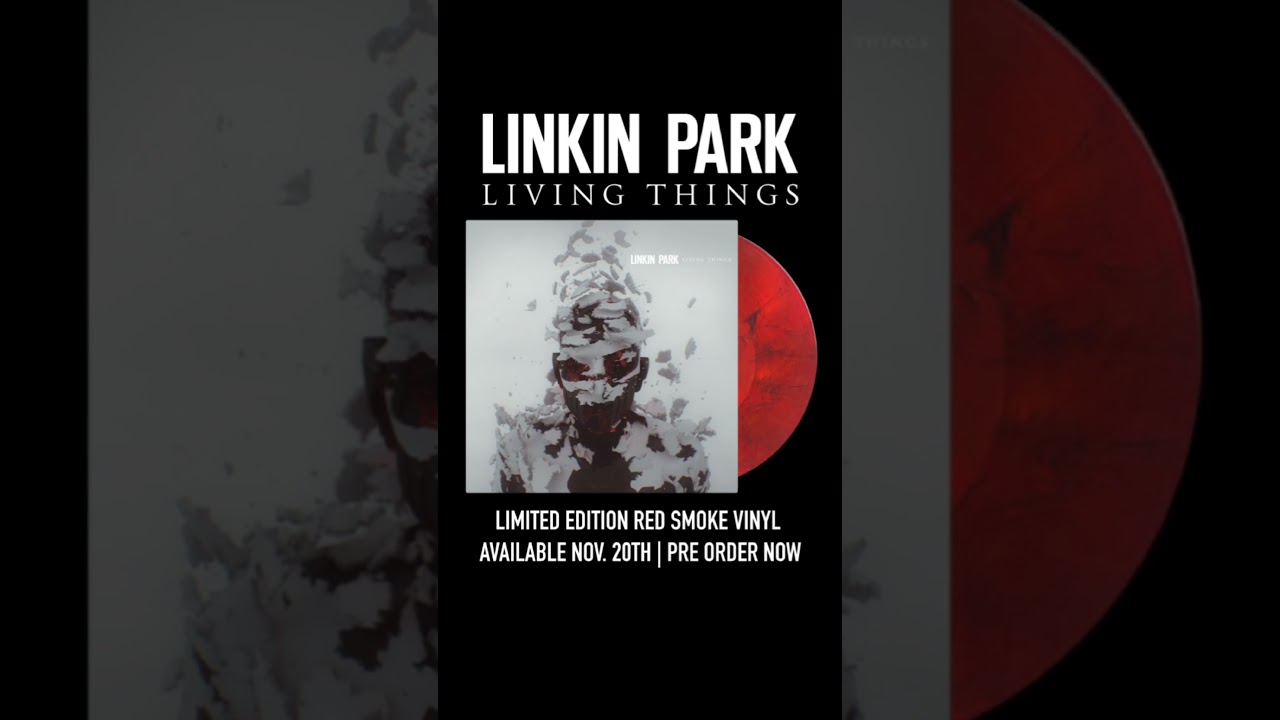 The LIVING THINGS Limited Edition Red Smoke Vinyl will be released on November 20th.