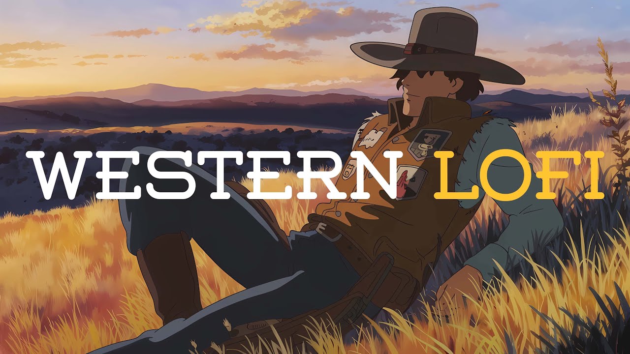 Beneath the Hat, A Thousand Thoughts – Western Lofi for the Cowboys Who Chase the Sunset (4k)