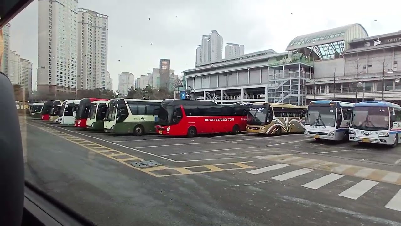 [3일차 투어 영상][전국대중교통 동호인(2026)님이랑 같이 2박 3일 서울여행하고 집에 가는 주행영상] (서울경부고속버스터미널~포항) 일부구간 주행영상