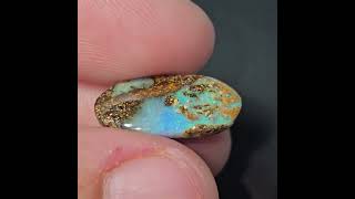 #W019 Finished Boulder Opal #opal #gemstone #opalicious #minerals #boulder