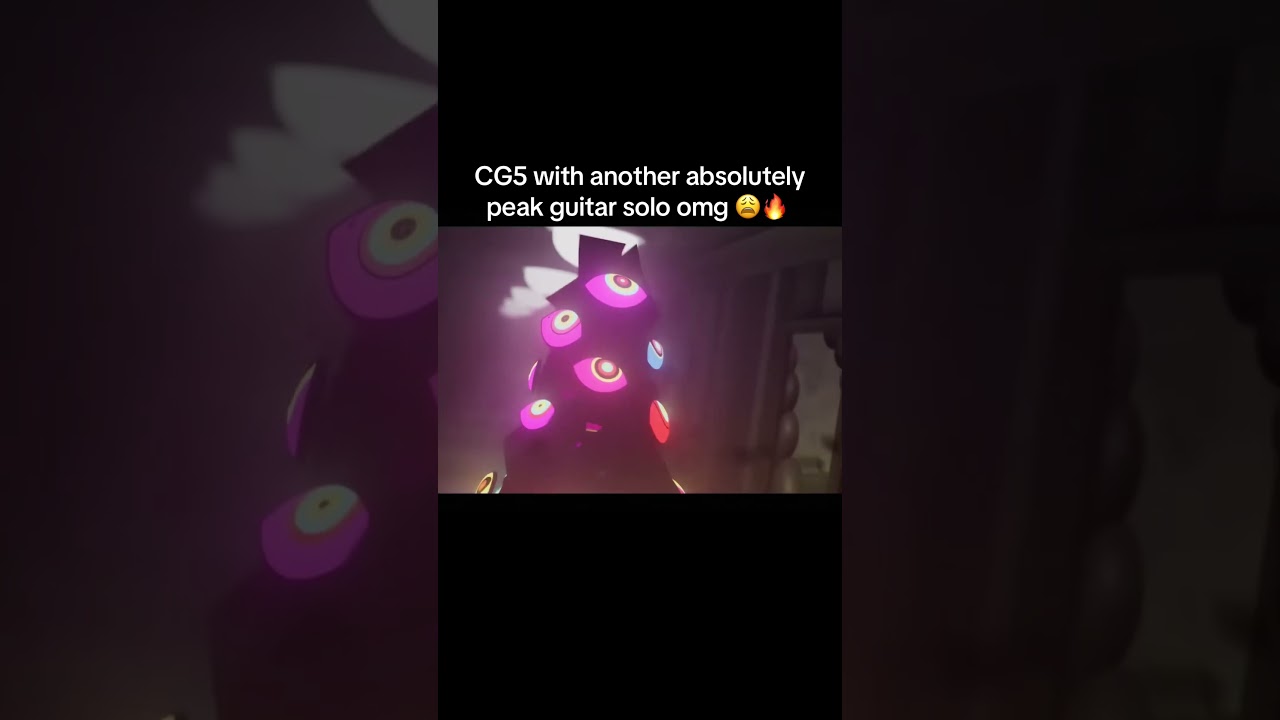 CG5 with another absolutely peak guitar solo omg 😩🔥 🎸