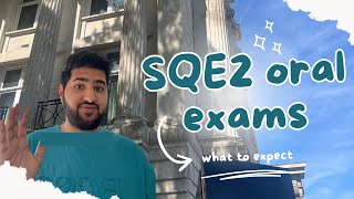 How do the SQE2 exam days work? (oral exams)