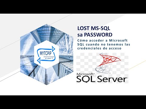 Recuperar contraseña usuario sa de Microsoft SQL Server