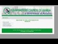 How to Check ECZ Statement of results using ECZ PORTAL.