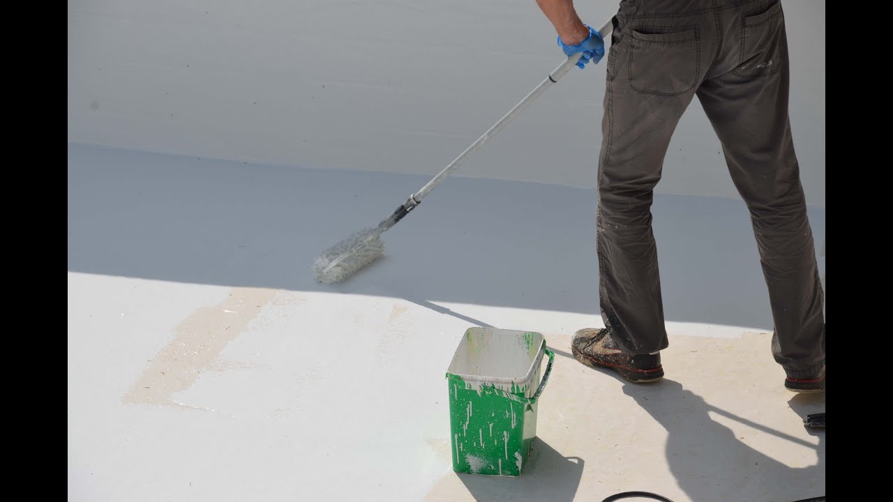 Poolbau, Beschichtung mit Polyurethan