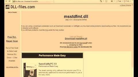 How to register MSSTDFMT.DLL