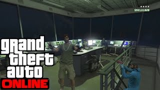 GTA 5 Online   How To Get Inside The Military Base Tower! Fort Zancudo Tower
