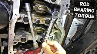 CONNECTING ROD TORQUE SPECS KIA FORTE SPORTAGE SOUL