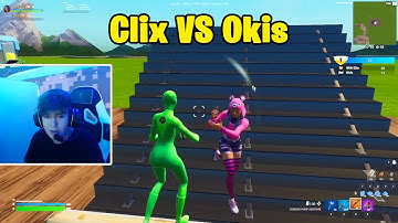 Clix VS Okis 1v1 Buildfights At $2M LAN Tournament On 0 PING❗️
