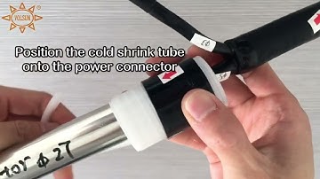 The Installation of Cold Shrink Breakout