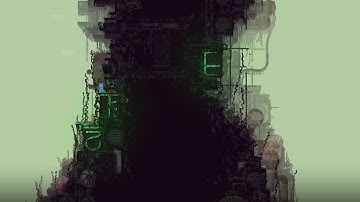 Making a Rain World room out of every (3rd) Bad Apple frame # 0032 | Level editing Timelapse