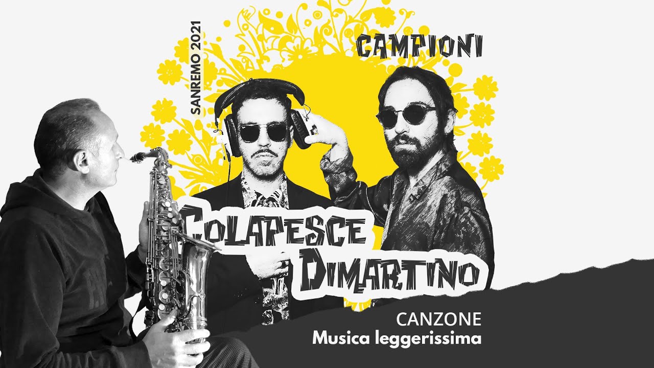 Colapesce & Dimartino - Musica leggerissima (SAX COVER) - YouTube