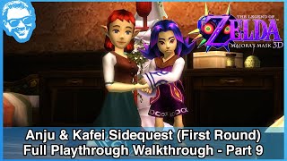 Anju & Kafei Sidequest (First Round)  - The Legend of Zelda Majoras Mask 3D Walkthrough - Part 9 @SweetJohnnyCage