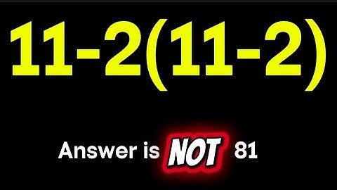 Terwijl u dit eenvoudige wiskundige probleem probeert op te lossen, heeft u het mis!