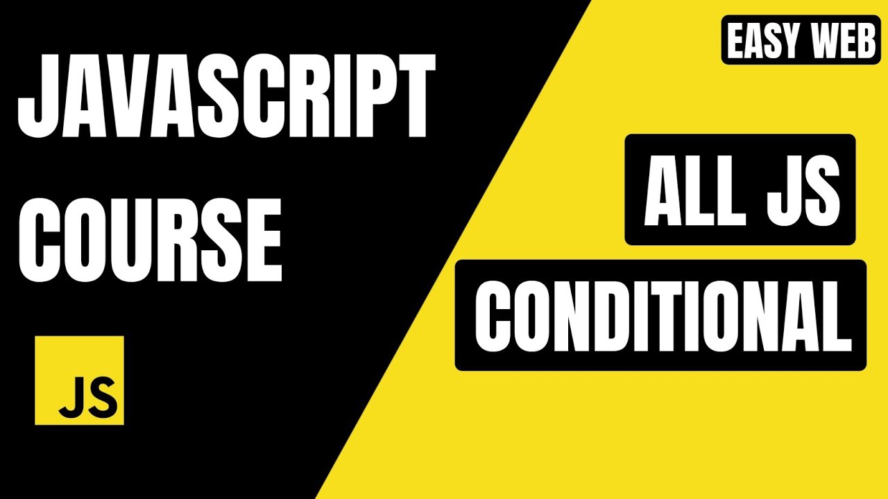 JavaScript Conditional Statements Explained 🔥 | if, else, else if & switch 