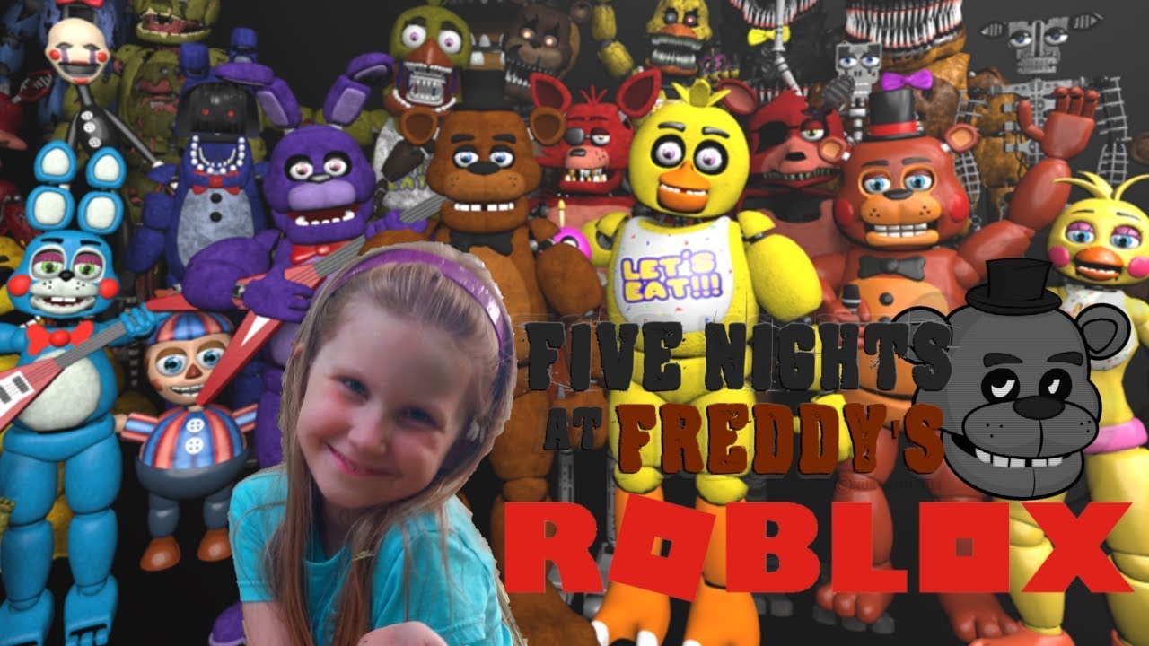 Fnaf Roblox All Characters Five Nights At Freddys In Roblox Freddy 