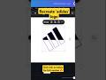 How to Make a Logo in Canva | Adidas Logo Design Tutorial