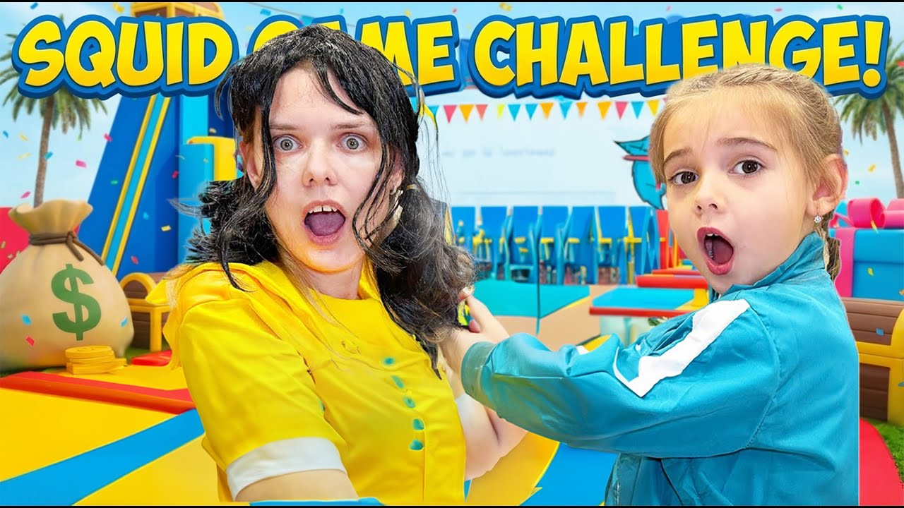 Partea 4 😱 Squid Game în Viața Reală 🫨 cu MARA ȘTEFANIA 🤫