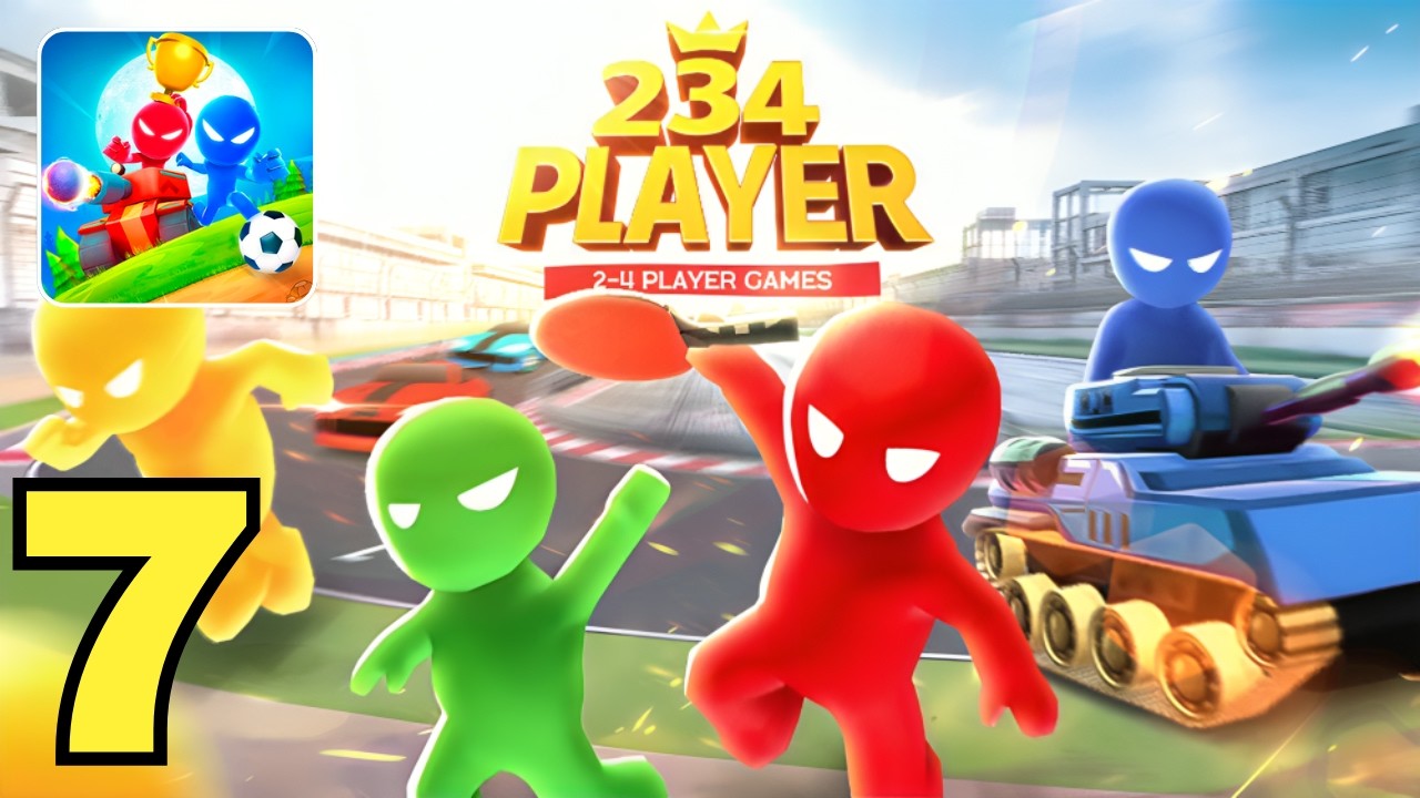 Stickman Party Gameplay Walkthrough Part 7 (Andriod, IOS)