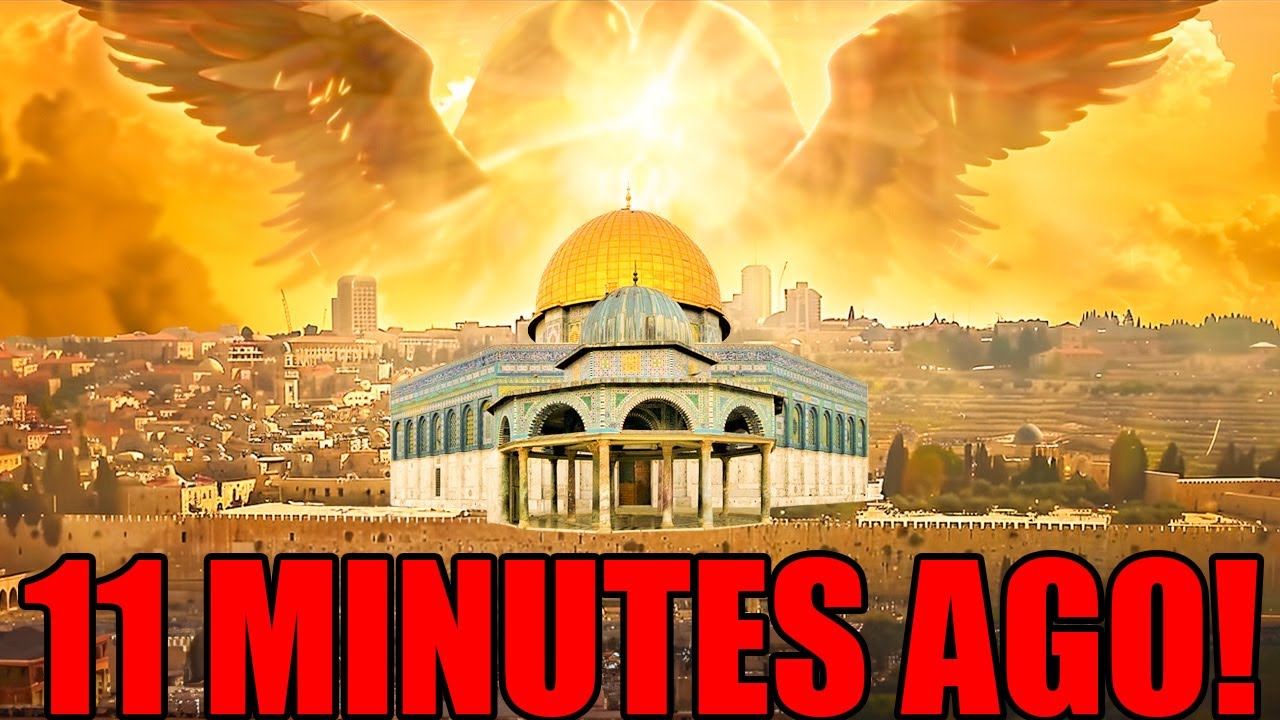 It Happened Again, MIRACLE in Jerusalem, Footage of The Divine Sign! It's JESUS! - YouTube