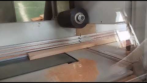 HICAS QS4500 Basic Wood Cutting Optimizing Cross Cut Saw With Ink Jet Printer