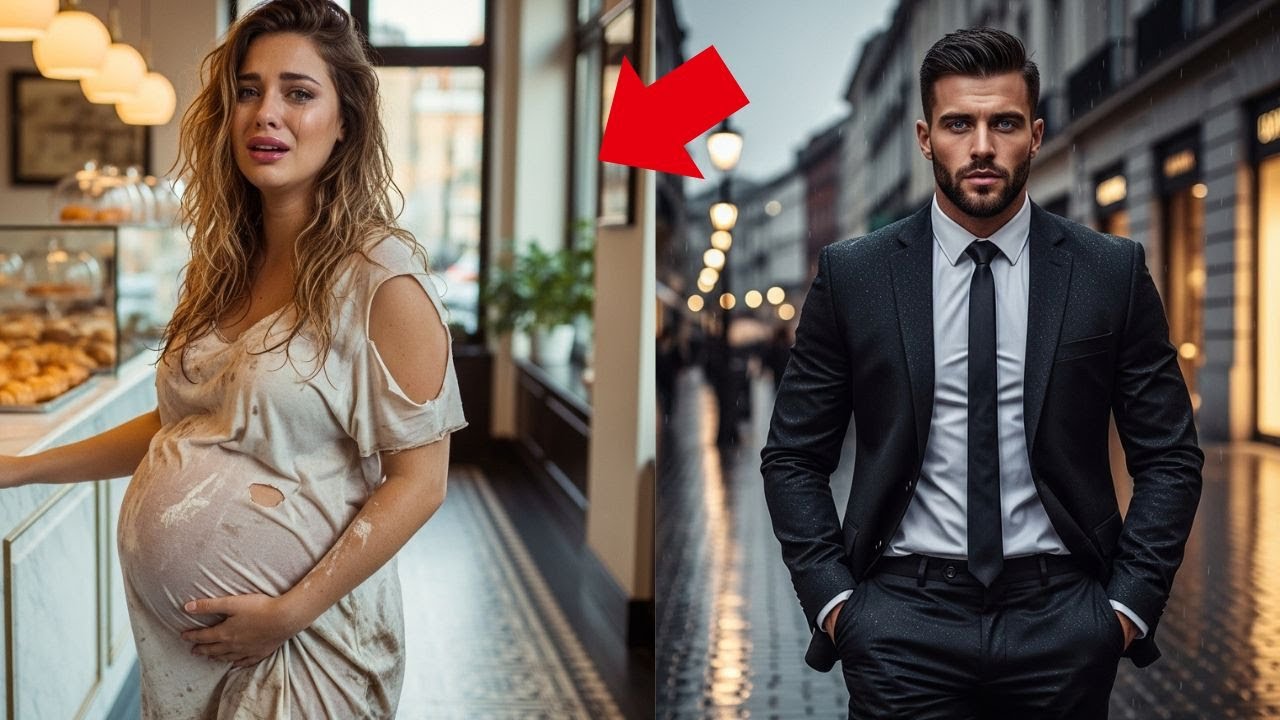 GRÁVIDA SEM COMIDA, CHOROU NA PADARIA… ATÉ QUE UM MILIONÁRIO ENTROU!