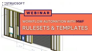 Workflow Automation: How to Create Rulesets and Templates with MWF | Revit Framing Software screenshot 3