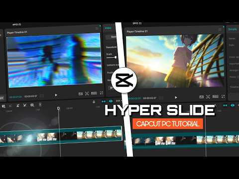 How to Make HYPERSLIDE Transition in Capcut PC💻| Anime AMV Tutorial #12