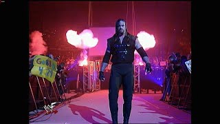 Undertaker vs Kane - WWF Judgement Day 1998 - Dark Side theme entrance HQ Resimi