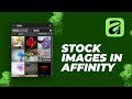 Drag-and-Drop Free Images Directly in Affinity 3 - No More Switching Apps