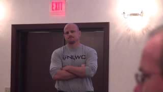 Cael Sanderson talks about teaching a Wrestlers Mindset.