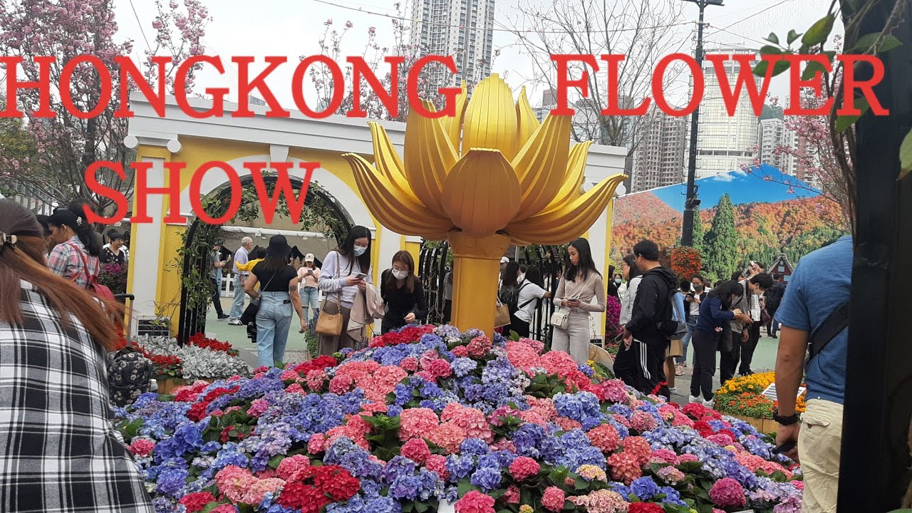 MAMASYAL TAYO SA  HONG KONG FLOWER SHOW AT VICTORIA PARK /mamita fracy vlog