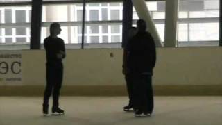 Melissa & Denis choreographing for Evgeniy Plushenko - Exclusive Interview