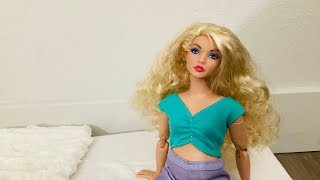 Barbie Morning Routine / Stopmotion Practice Animation / Gigi’s Toy Box