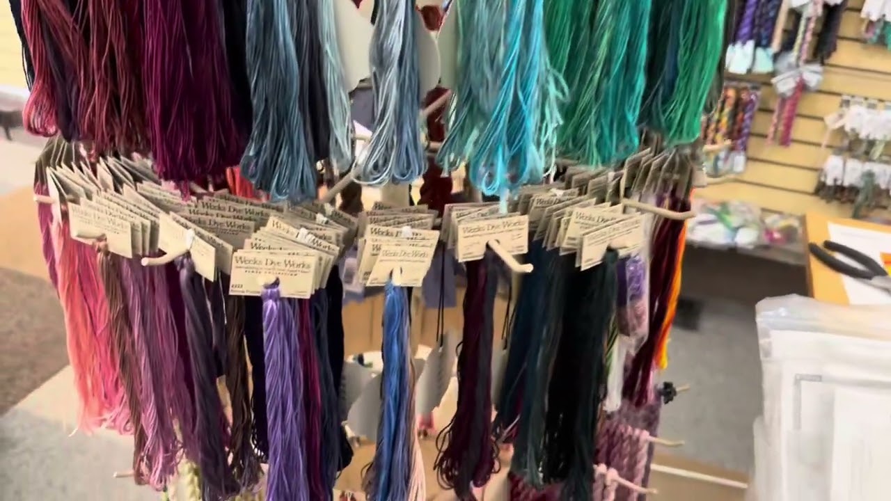 Nimble needle. Осторожно! Много шороха! Вышивальный магазин!