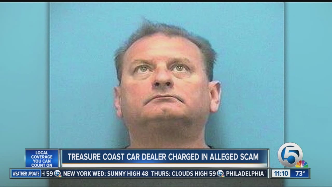 Treasure Coast car dealer charged in alleged scam