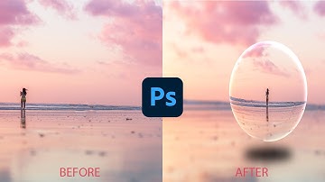 How To Make Crystal Ball Effect in Photoshop | Glass Ball Effect | Photoshop Tutorial