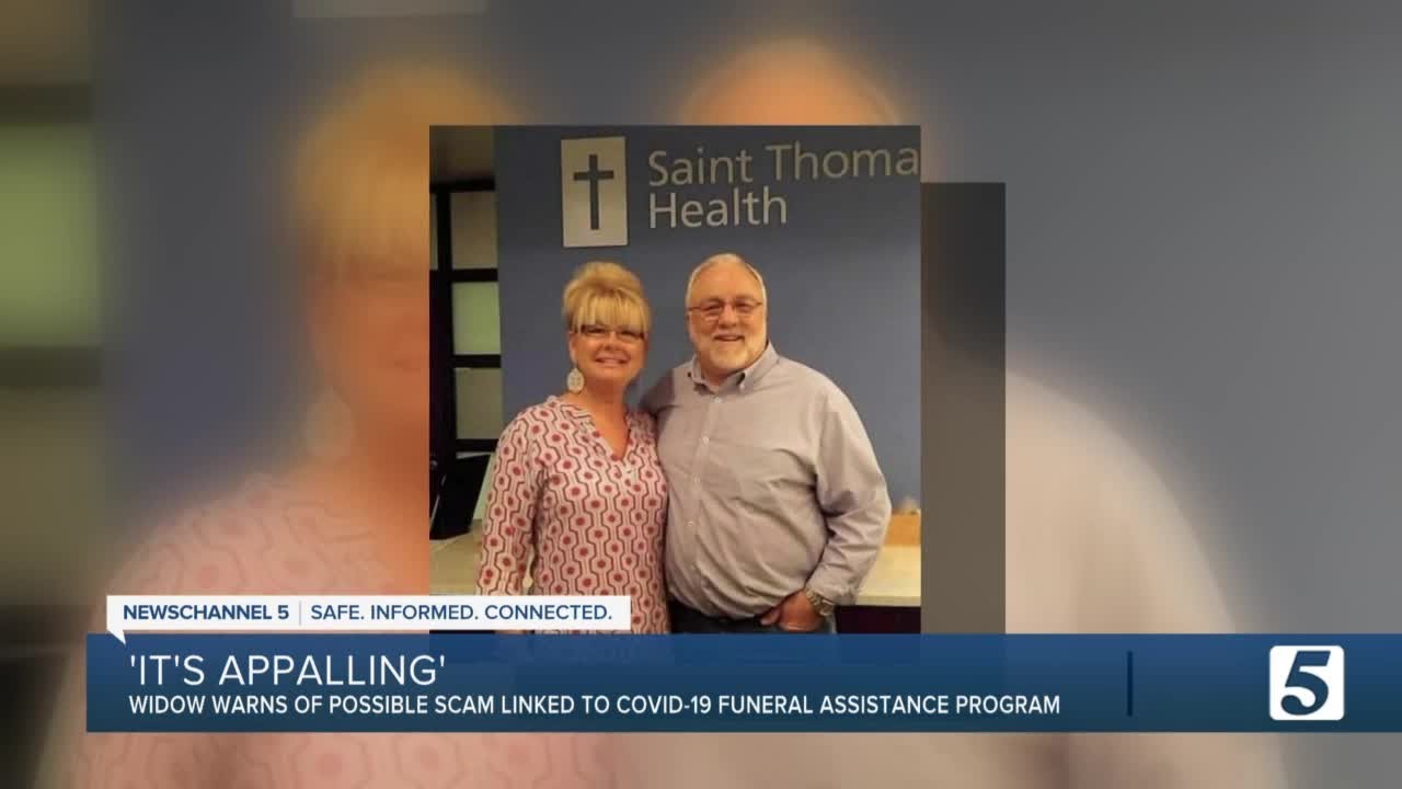 Widow warns about possible scam after stranger requests her husband's death certificate