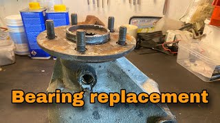 Jaguar IRS Rear Hub Bearing Replacement